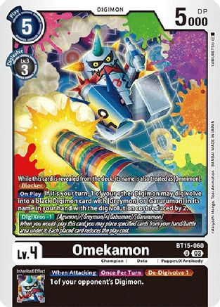 Omekamon (BT15-060) [Exceed Apocalypse] - Deck Out Gaming