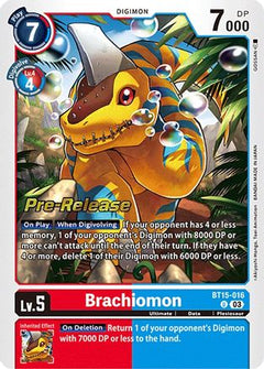 Brachiomon (BT15-016) [Exceed Apocalypse Pre-Release Cards] Foil - Deck Out Gaming
