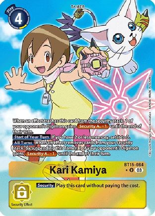 Kari Kamiya (Alternate Art) (BT15-084) [Exceed Apocalypse] Foil - Deck Out Gaming