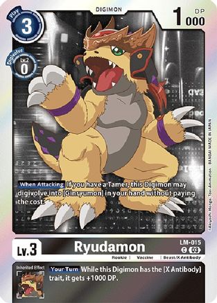 Ryudamon (English Exclusive) (LM-015) [Exceed Apocalypse] Foil - Deck Out Gaming