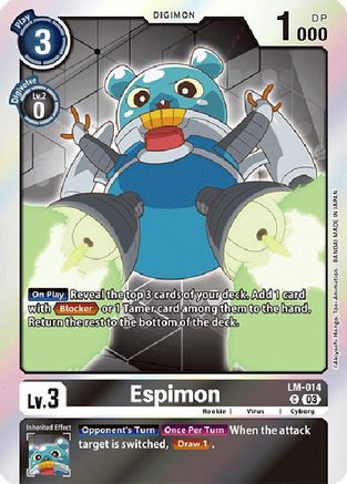 Espimon (English Exclusive) (LM-014) [Exceed Apocalypse] Foil - Deck Out Gaming