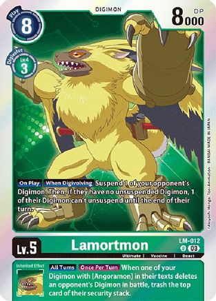 Lamortmon (English Exclusive) (LM-012) [Exceed Apocalypse] Foil - Deck Out Gaming