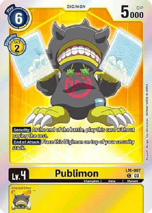 Publimon (English Exclusive) (LM-007) [Exceed Apocalypse] Foil - Deck Out Gaming