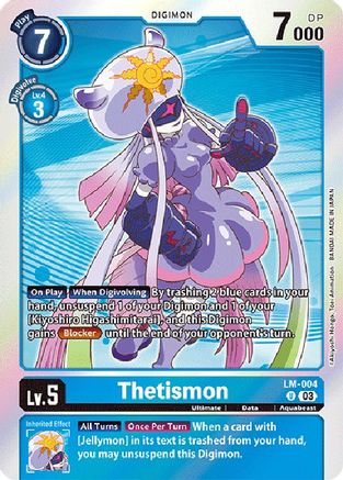 Thetismon (English Exclusive) (LM-004) [Exceed Apocalypse] Foil - Deck Out Gaming