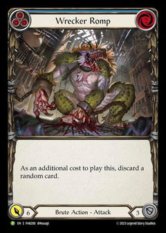 Wrecker Romp (Blue) - FAB200 (FAB200) [Flesh and Blood: Promo Cards] Rainbow Foil - Deck Out Gaming