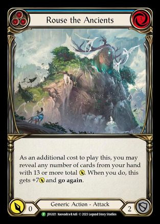 Rouse the Ancients - JDG021 (JDG021) [Flesh and Blood: Promo Cards] Cold Foil - Deck Out Gaming
