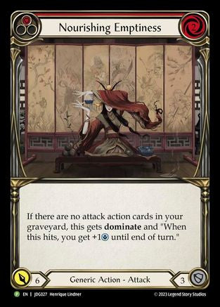 Nourishing Emptiness - JDG027 (JDG027) [Flesh and Blood: Promo Cards] Cold Foil - Deck Out Gaming
