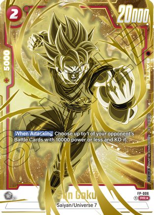 Son Goku - FP-006 (Gold) (FP-006) [Fusion World Promotion Cards and Packs] Foil - Deck Out Gaming