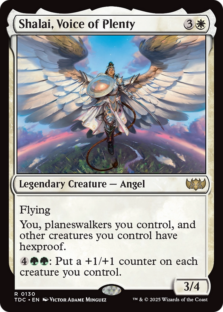 Shalai, Voice of Plenty (130) [Commander: Tarkir: Dragonstorm] - Deck Out Gaming