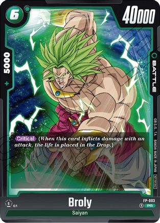 Broly - FP-003 (FP-003) [Fusion World Promotion Cards and Packs] - Deck Out Gaming