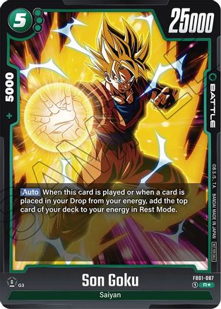 Son Goku - FB01-087 (Tournament Pack 01) (FB01-087) [Tournament and Championship Promos] Foil - Deck Out Gaming