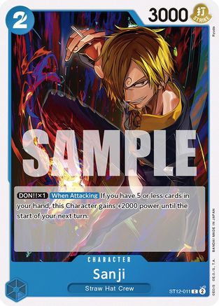 Sanji (ST12-011) [Starter Deck 12: Zoro and Sanji] - Deck Out Gaming