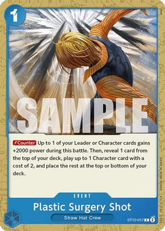 Plastic Surgery Shot (ST12-017) [Starter Deck 12: Zoro and Sanji] - Deck Out Gaming