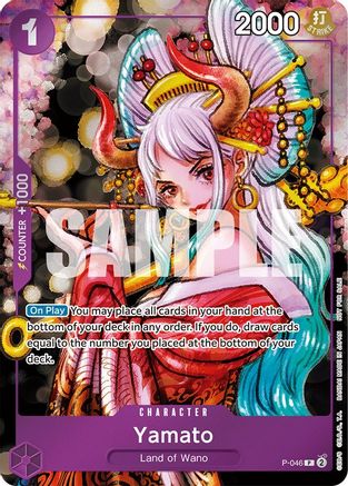 Yamato (Event Pack Vol. 3) (P-046) [One Piece Promotion Cards] Foil - Deck Out Gaming