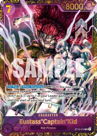 Eustass"Captain"Kid - ST10-013 (ST10-013) [One Piece Promotion Cards] Foil - Deck Out Gaming