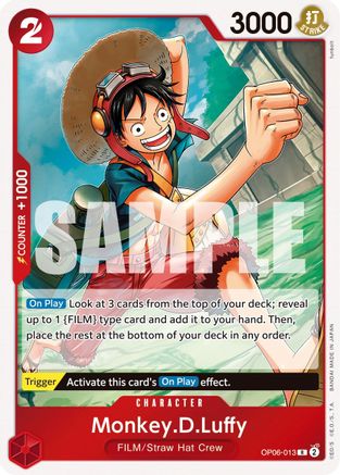 Monkey.D.Luffy (OP06-013) [Wings of the Captain] Foil - Deck Out Gaming