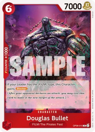 Douglas Bullet (OP06-010) [Wings of the Captain] Foil - Deck Out Gaming