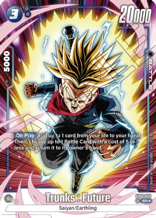 Trunks : Future - FB01-050 (Alternate Art) (FB01-050) [Awakened Pulse] Foil - Deck Out Gaming