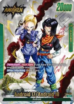 Android 17 - FB01-070 (Alternate Art) (FB01-070) [Awakened Pulse] Foil - Deck Out Gaming