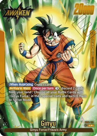 Ginyu - FB01-104 (Alternate Art) (FB01-104) [Awakened Pulse] Foil - Deck Out Gaming