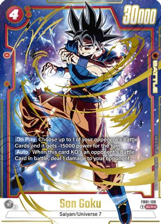 Son Goku - FB01-139 (Alternate Art) (FB01-139) [Awakened Pulse] Foil - Deck Out Gaming