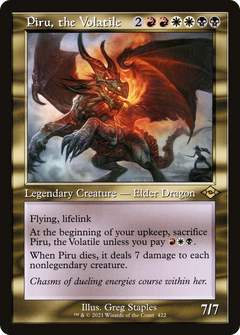 Piru, the Volatile (Retro Frame) (422) [Modern Horizons 2] foil - Deck Out Gaming