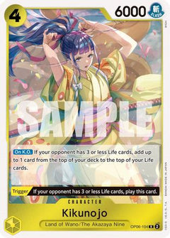 Kikunojo (OP06-104) [Wings of the Captain] Foil - Deck Out Gaming