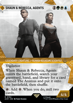 Shaun & Rebecca, Agents (Showcase) (152) [Assassin's Creed] foil - Deck Out Gaming