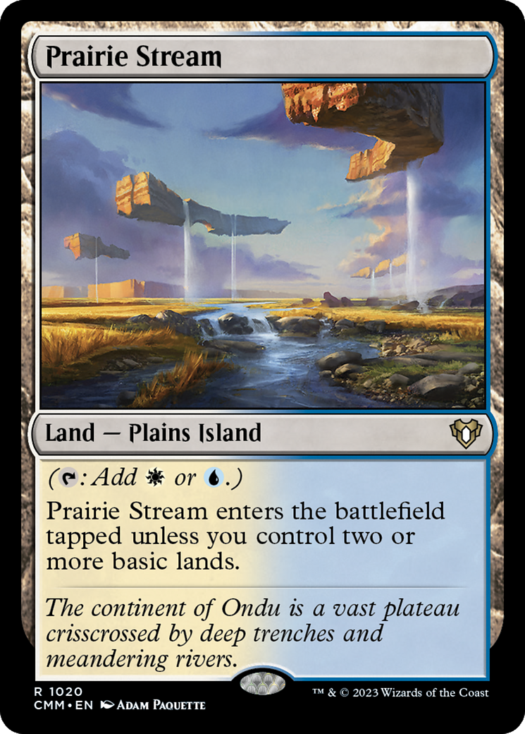 Prairie Stream (1020) [Commander Masters] - Deck Out Gaming