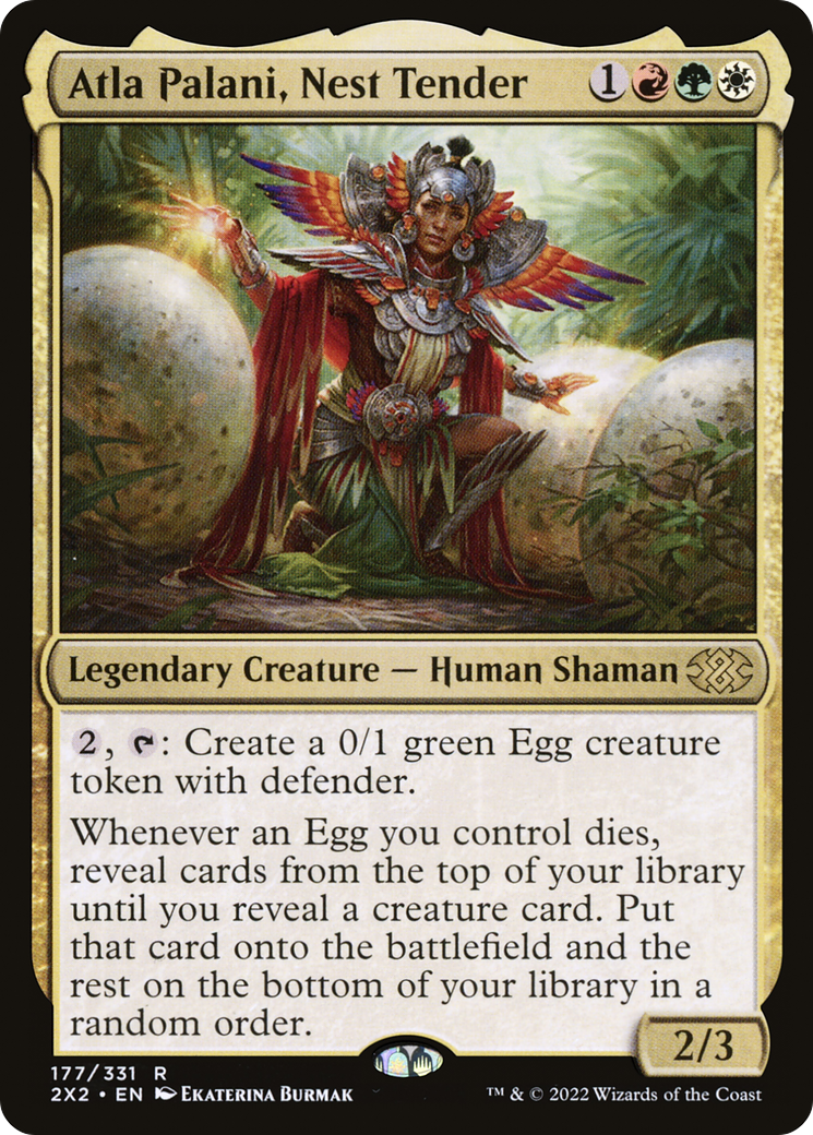 Atla Palani, Nest Tender (177) [Double Masters 2022] - Deck Out Gaming