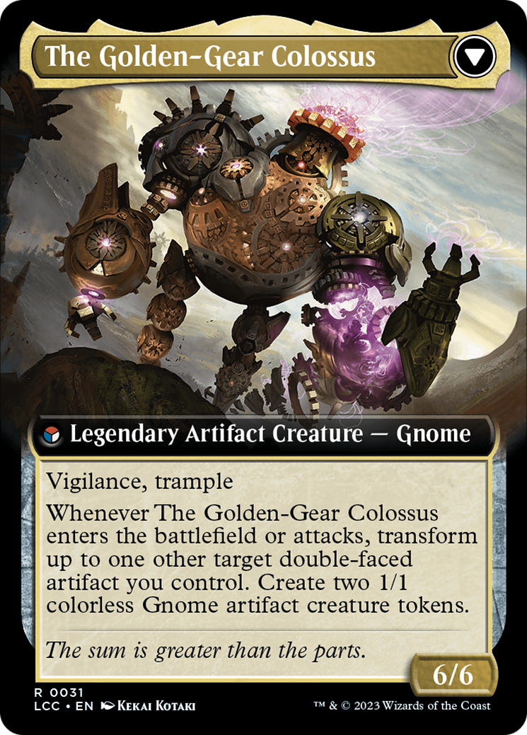 Tetzin, Gnome Champion (Extended Art) (31) [The Lost Caverns of Ixalan Commander] foil - Deck Out Gaming