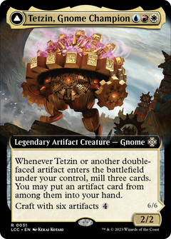 Tetzin, Gnome Champion (Extended Art) (31) [The Lost Caverns of Ixalan Commander] foil - Deck Out Gaming