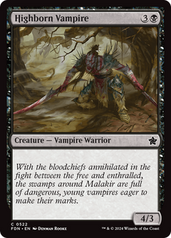 Highborn Vampire (522) [Foundations] - Deck Out Gaming