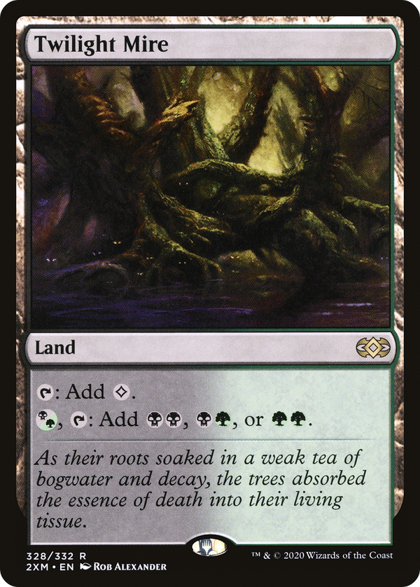 Twilight Mire (328) [Double Masters] foil - Deck Out Gaming