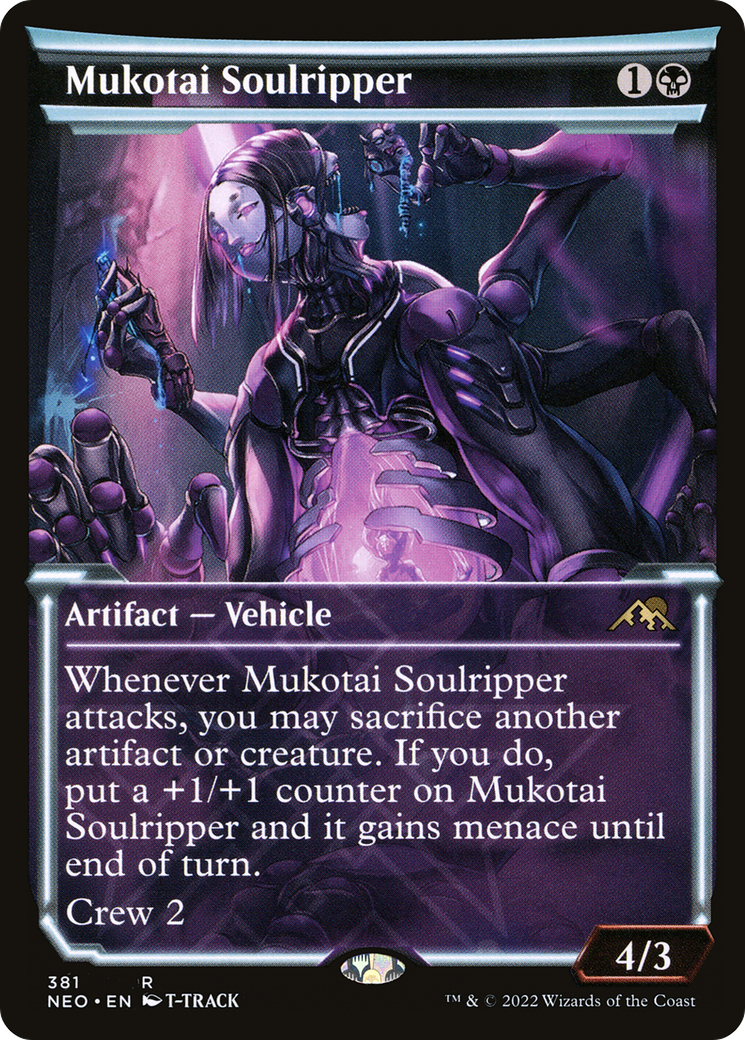 Mukotai Soulripper (Showcase) (381) [Kamigawa: Neon Dynasty] foil - Deck Out Gaming