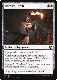 Delver's Torch (10) [Adventures in the Forgotten Realms] - Deck Out Gaming