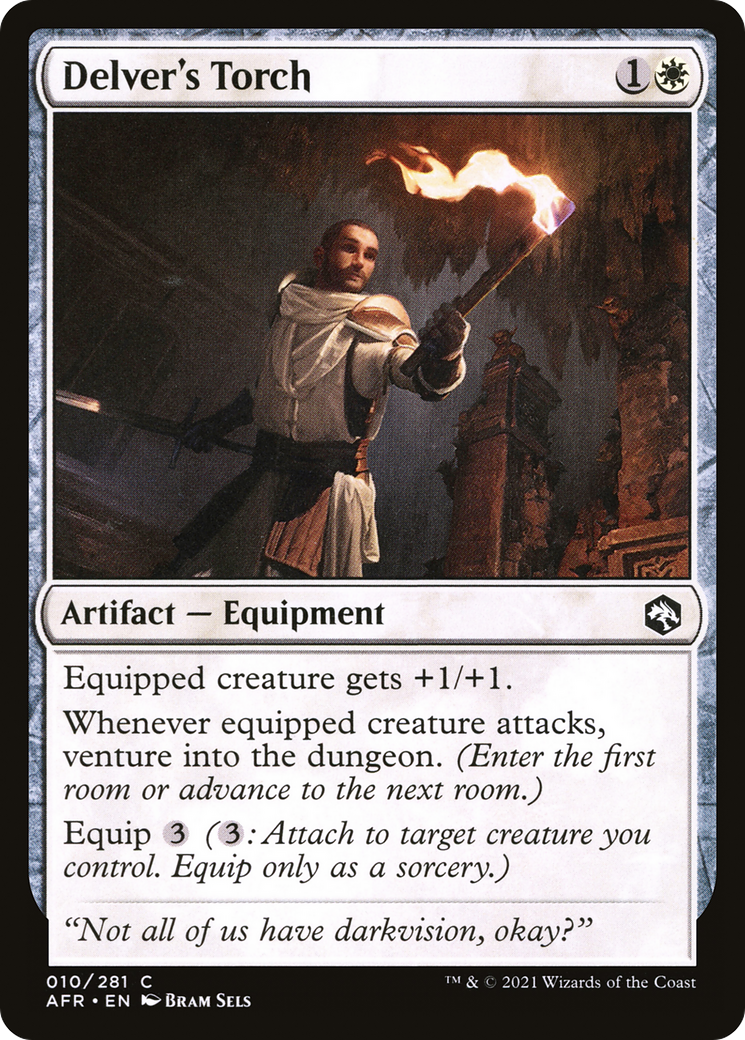 Delver's Torch (10) [Adventures in the Forgotten Realms] - Deck Out Gaming