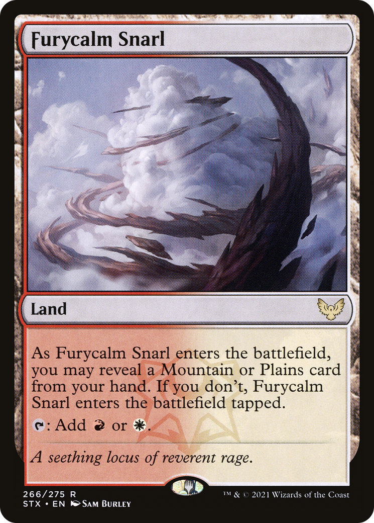 Furycalm Snarl (266) [Strixhaven: School of Mages] foil - Deck Out Gaming