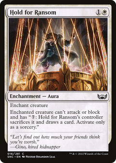 Hold for Ransom (16) [Streets of New Capenna] foil - Deck Out Gaming