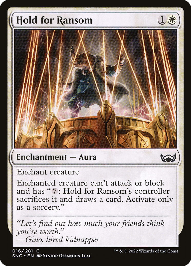 Hold for Ransom (16) [Streets of New Capenna] foil - Deck Out Gaming