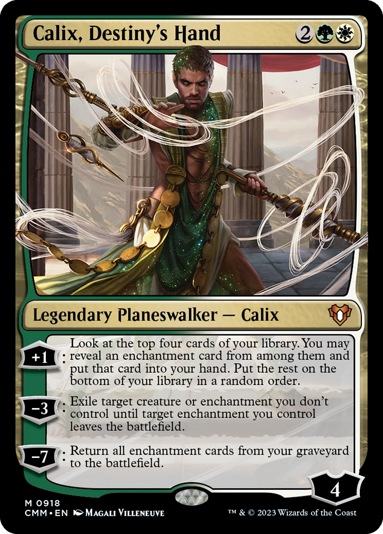 Calix, Destiny's Hand (918) [Commander Masters] - Deck Out Gaming
