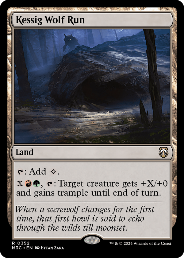 Kessig Wolf Run (352) [Modern Horizons 3 Commander] - Deck Out Gaming