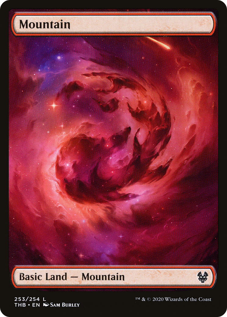 Mountain (253) [Theros Beyond Death] foil - Deck Out Gaming