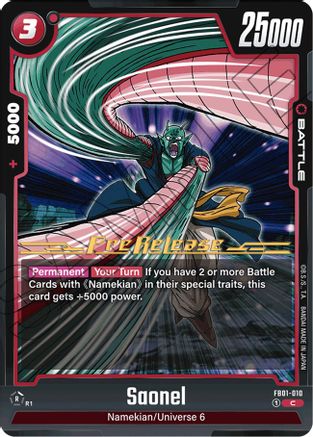 Saonel (FB01-010) [Awakened Pulse Pre-Release Cards] - Deck Out Gaming