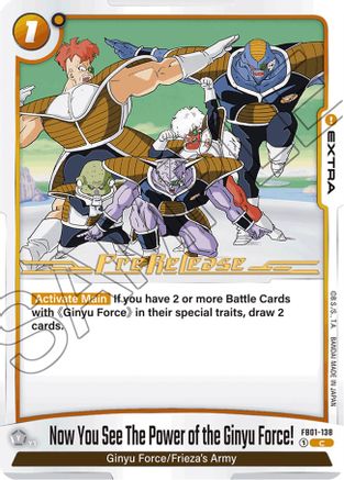 Now You See The Power of the Ginyu Force! (FB01-138) [Awakened Pulse Pre-Release Cards] - Deck Out Gaming