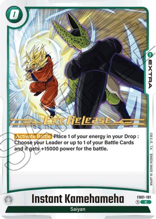 Instant Kamehameha (FB01-101) [Awakened Pulse Pre-Release Cards] - Deck Out Gaming