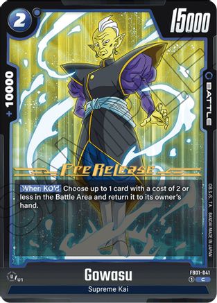 Gowasu - FB01-041 (FB01-041) [Awakened Pulse Pre-Release Cards] - Deck Out Gaming