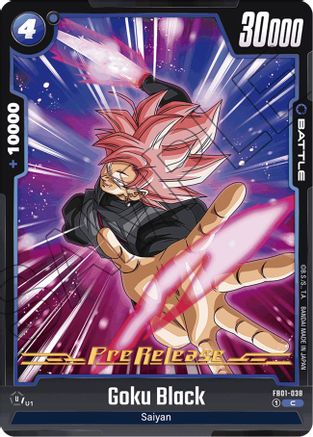 Goku Black - FB01-038 (FB01-038) [Awakened Pulse Pre-Release Cards] - Deck Out Gaming