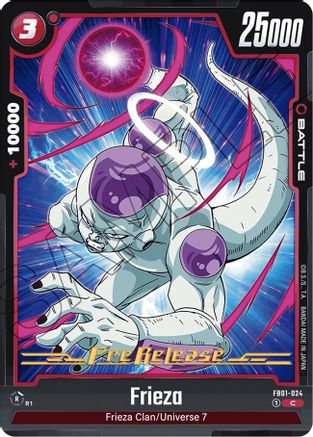 Frieza - FB01-024 (FB01-024) [Awakened Pulse Pre-Release Cards] - Deck Out Gaming