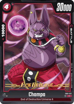 Champa (FB01-011) [Awakened Pulse Pre-Release Cards] - Deck Out Gaming